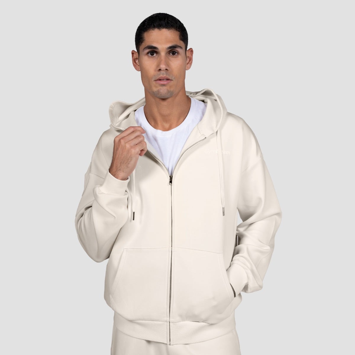 Dukserica Relay Zip Pearl - GymBeam