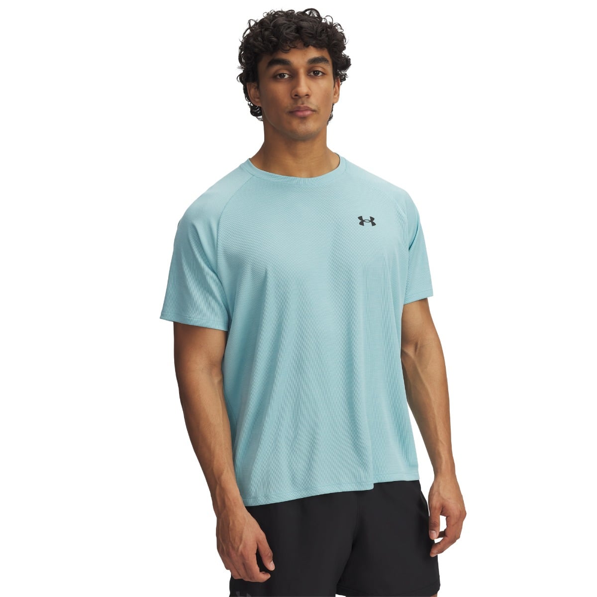 Muška majica Tech Textured SS Blue - Under Armour