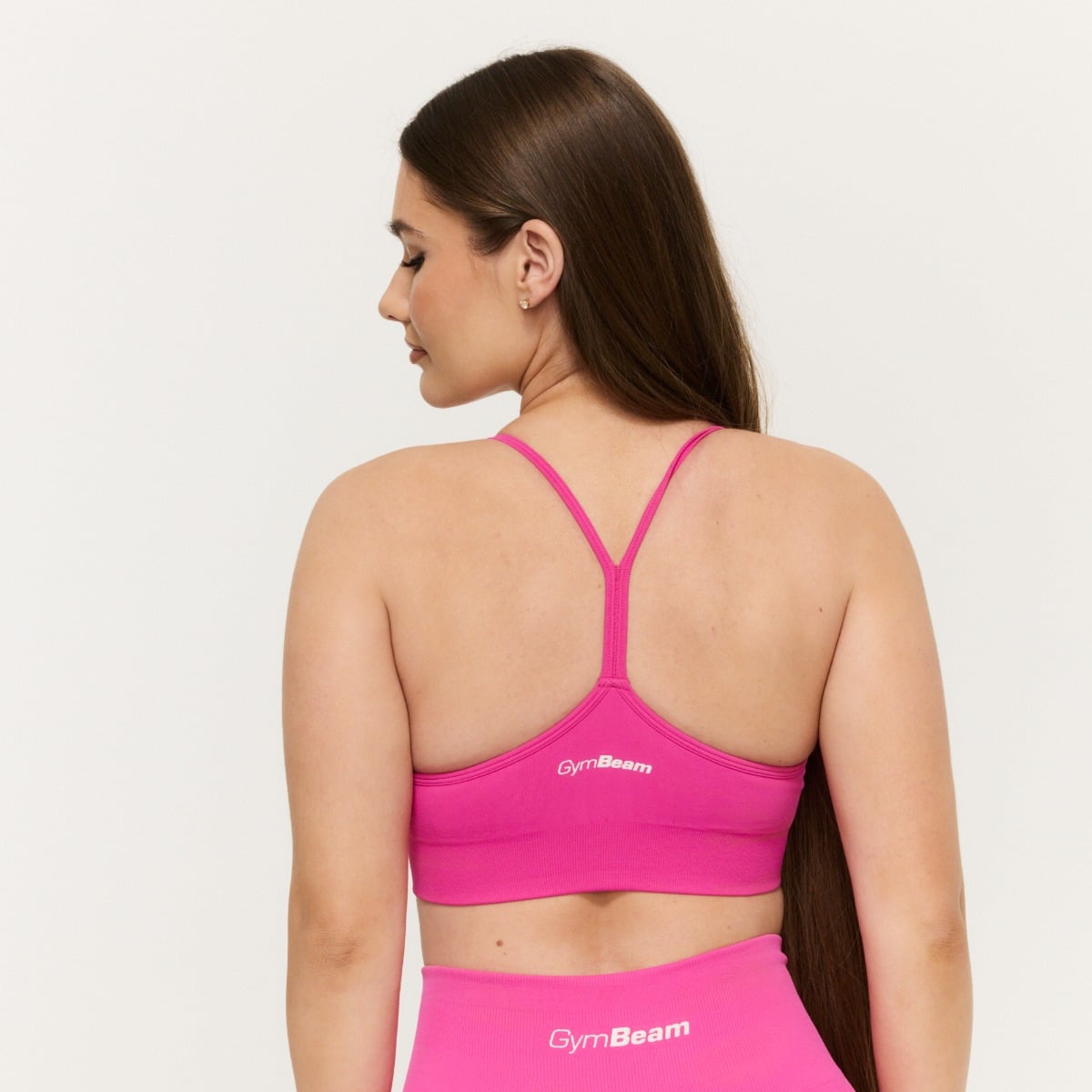 Sportski grudnjak Sculpt Seamless Rose - GymBeam