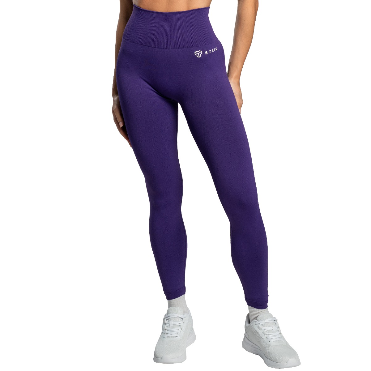 STRIX Women‘s Seamless Leggings Cosmos - Veličina: S | Boja: Purpurna | Težina: 0,22796 g | Pakiranje: 70 · záber 8