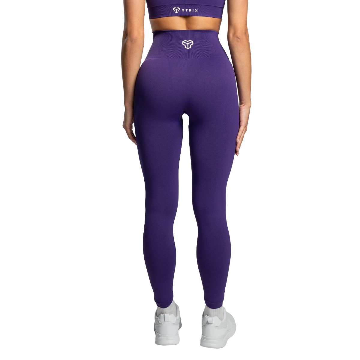STRIX Women‘s Seamless Leggings Cosmos - Veličina: S | Boja: Purpurna | Težina: 0,22796 g | Pakiranje: 70 · záber 12