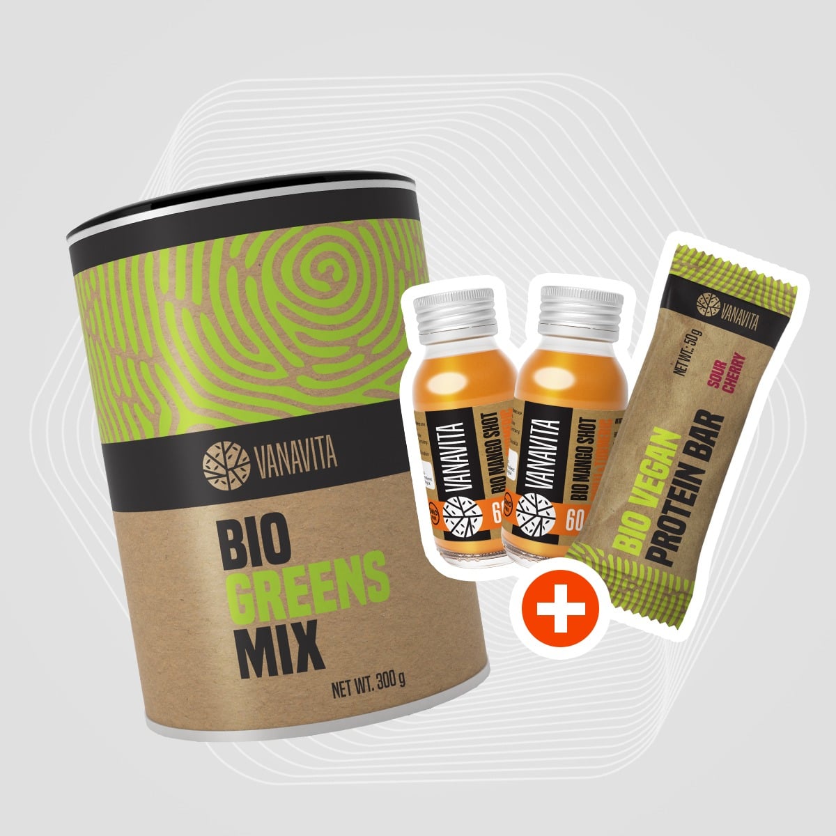 BIO Greens Mix - VanaVita + pokloni 