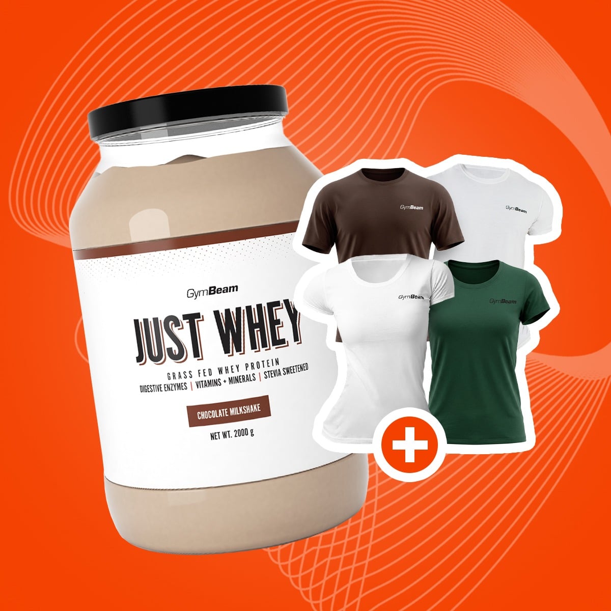 Just Whey Grass-Fed Protein – GymBeam + poklon