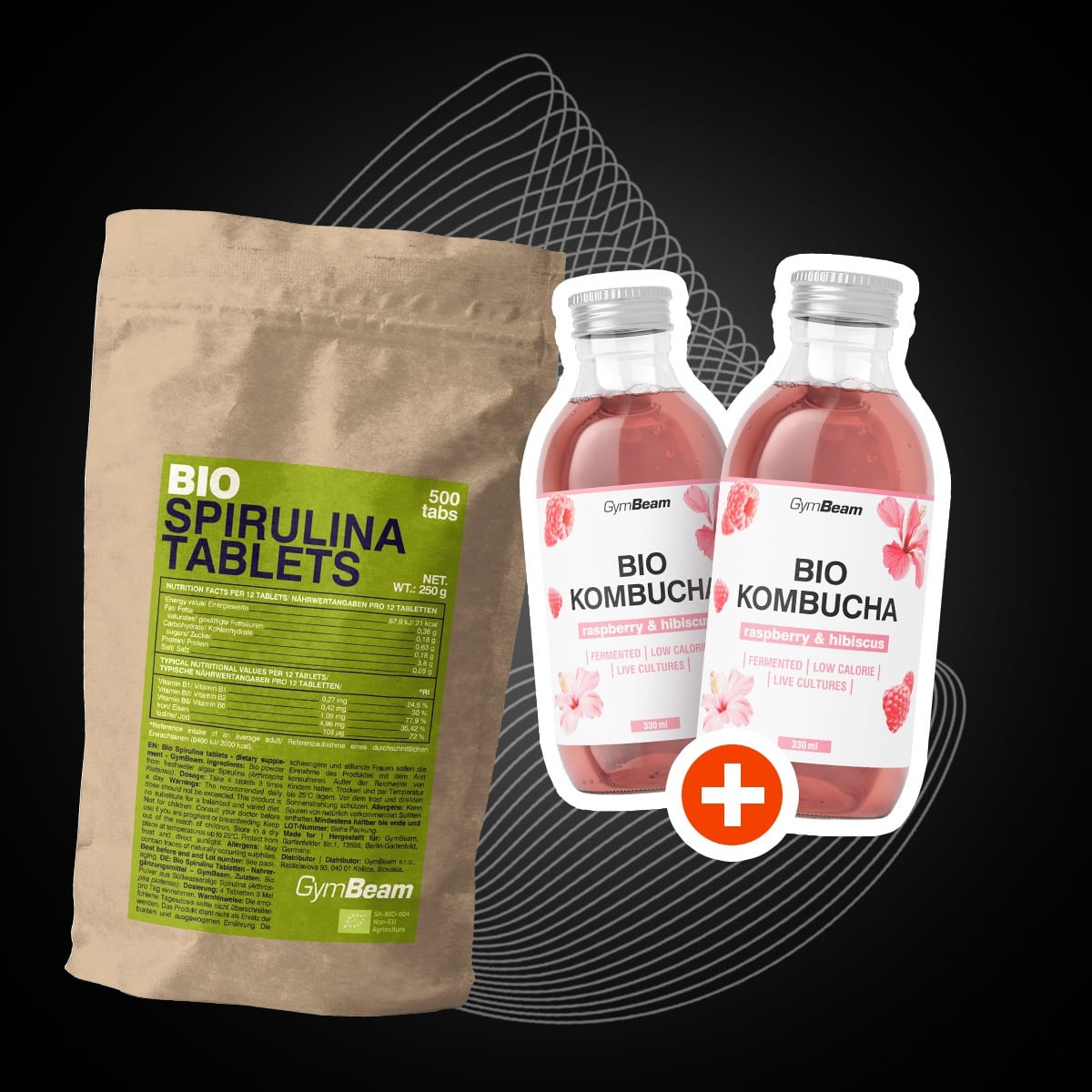 BIO Spirulina - GymBeam + pokloni 