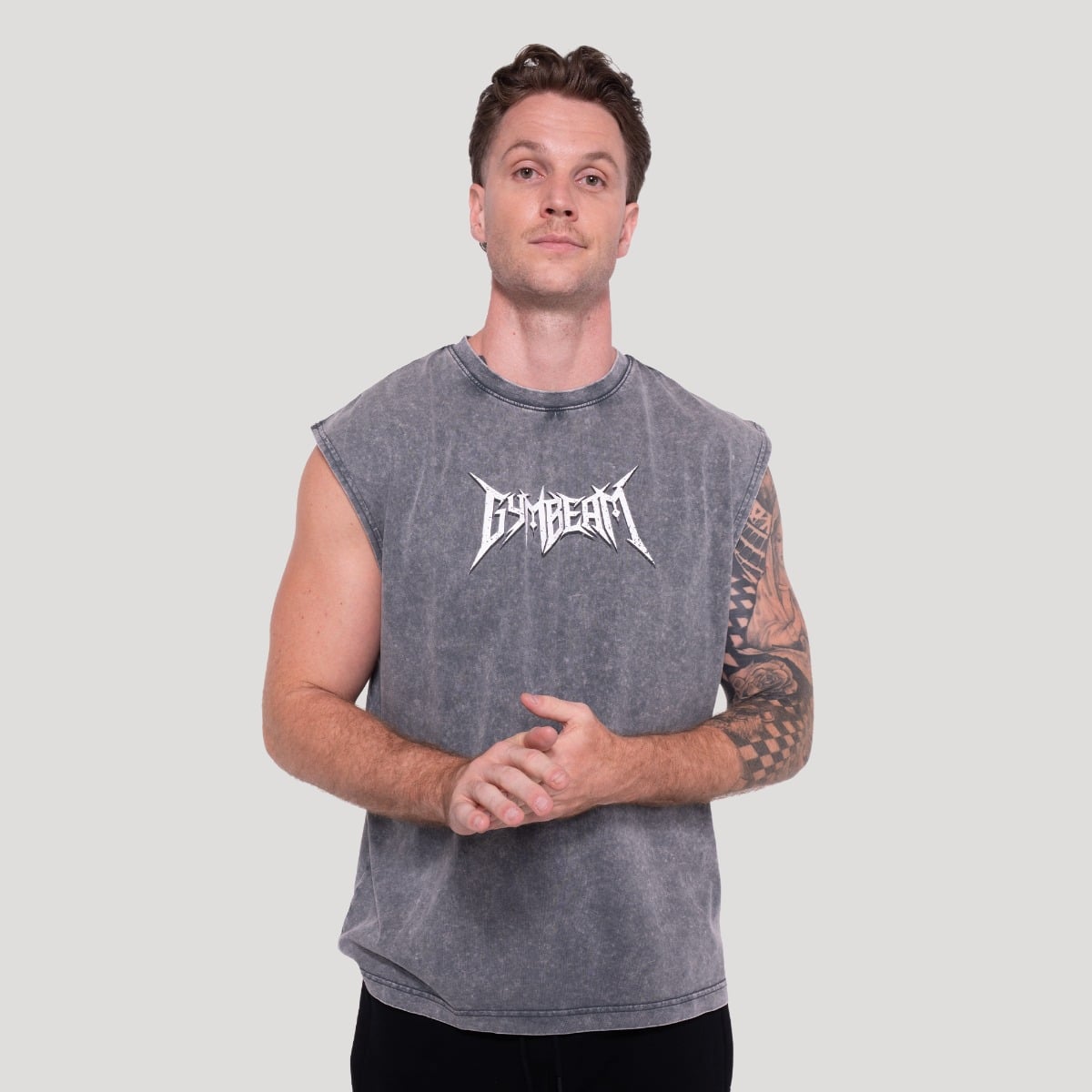Spike Tanktop Gray - GymBeam
