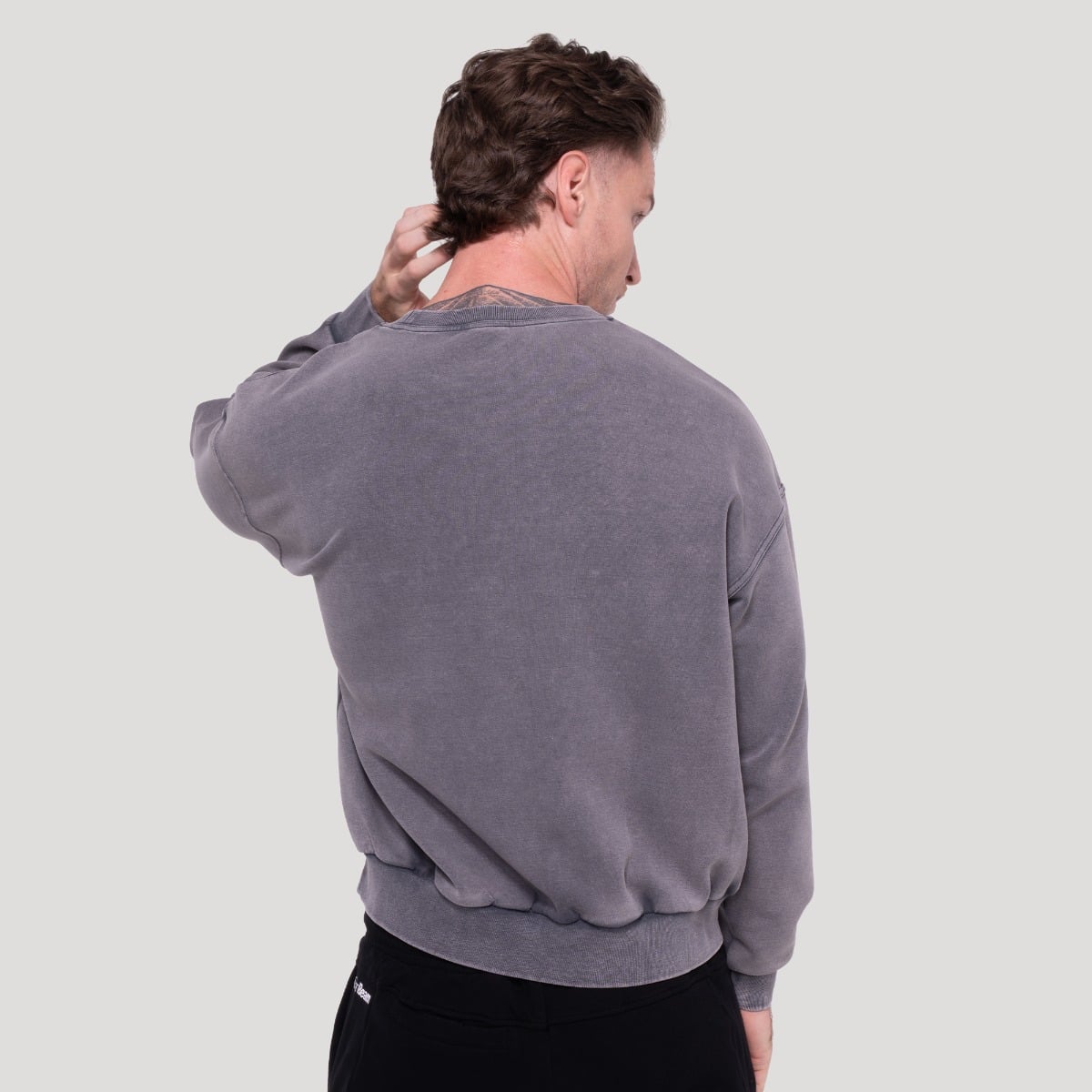 Spike Sweatshirt Gray - GymBeam