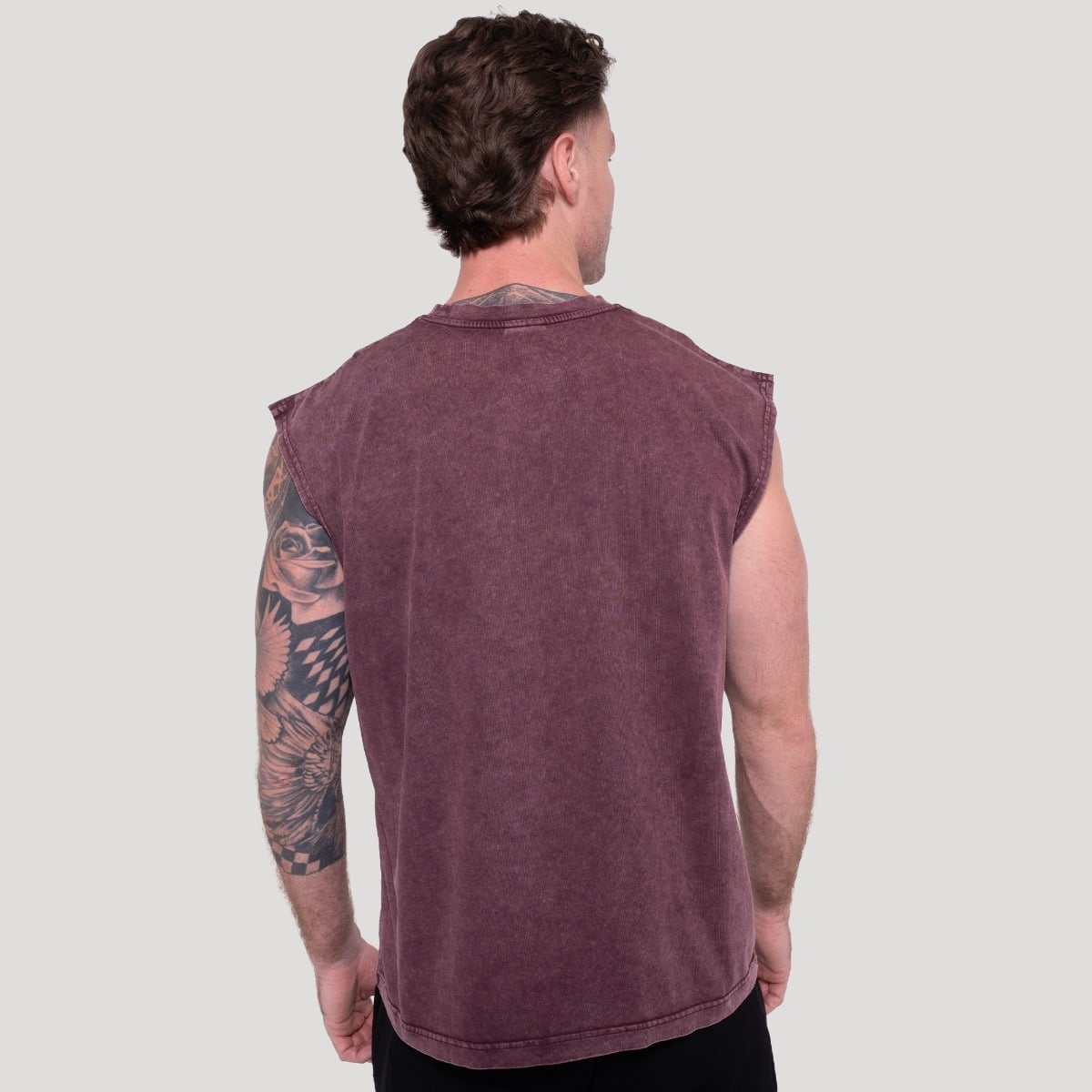 Spike Tanktop Burgundy - GymBeam