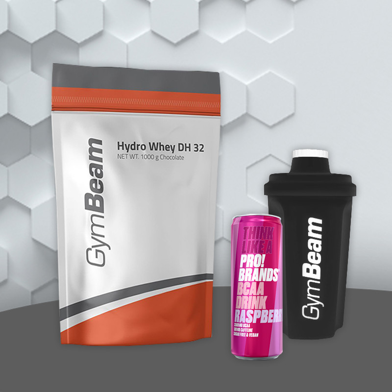 GymBeam Hydro Whey DH 32 - Okus: Čokolada | Težina: 1 g | Pakiranje: 1000 g · záber 7
