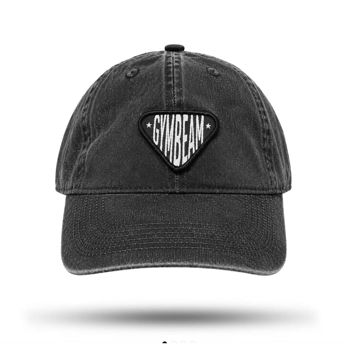 Sunday Dad Cap Washed Black - GymBeam