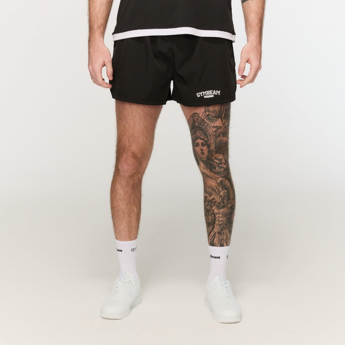 Kratke hlače Varsity Black – GymBeam