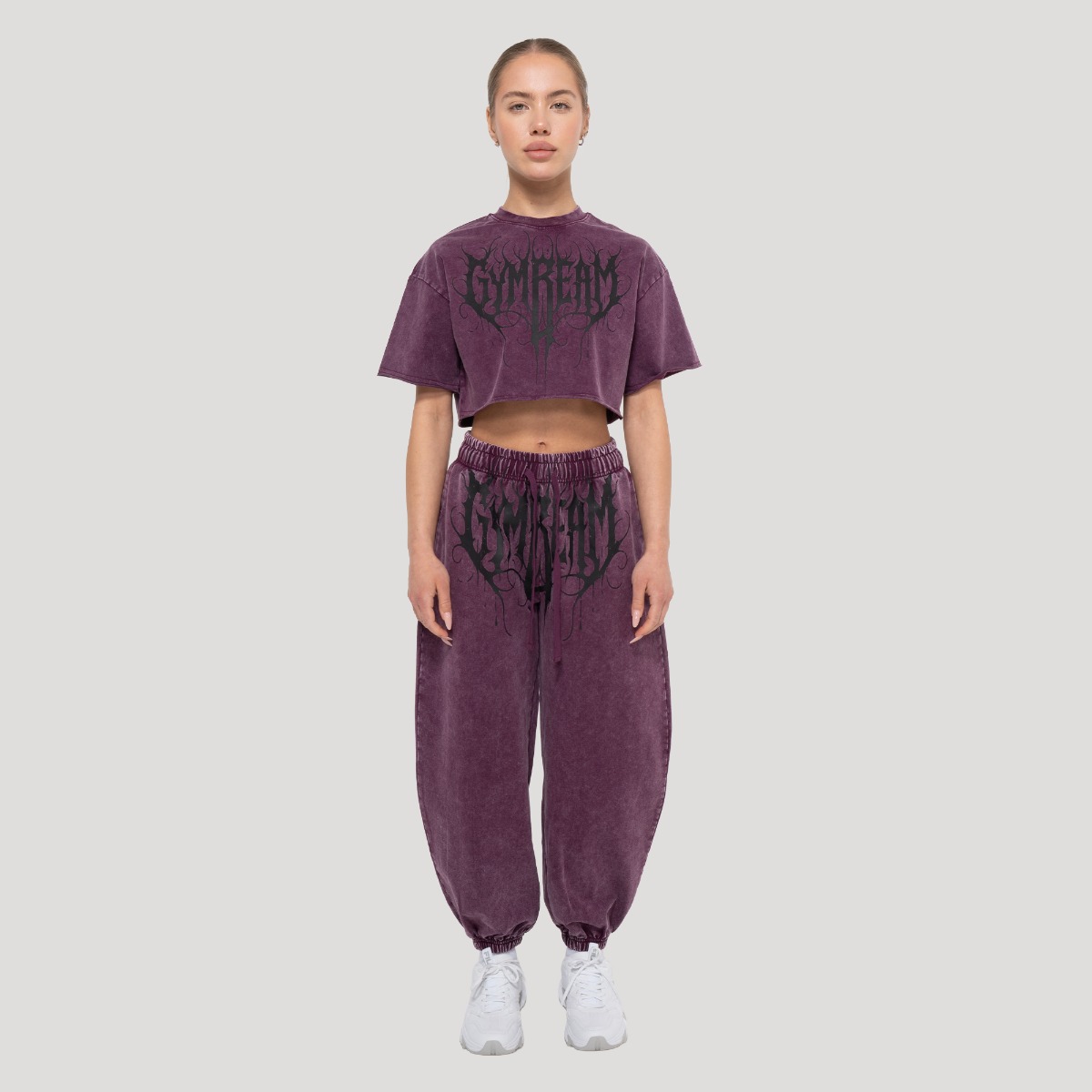 GymBeam Ženska trenirka Abyss Raisin - Veličina: XS | Boja: Purpurna | Težina: 0,605 g | Pakiranje: 33 · záber 6
