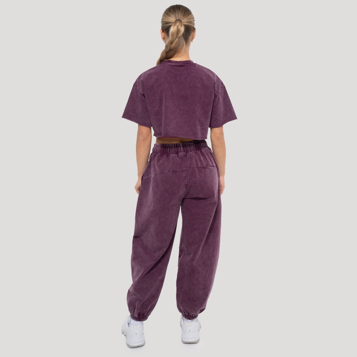 GymBeam Ženska trenirka Abyss Raisin - Veličina: XS | Boja: Purpurna | Težina: 0,605 g | Pakiranje: 33 · záber 7