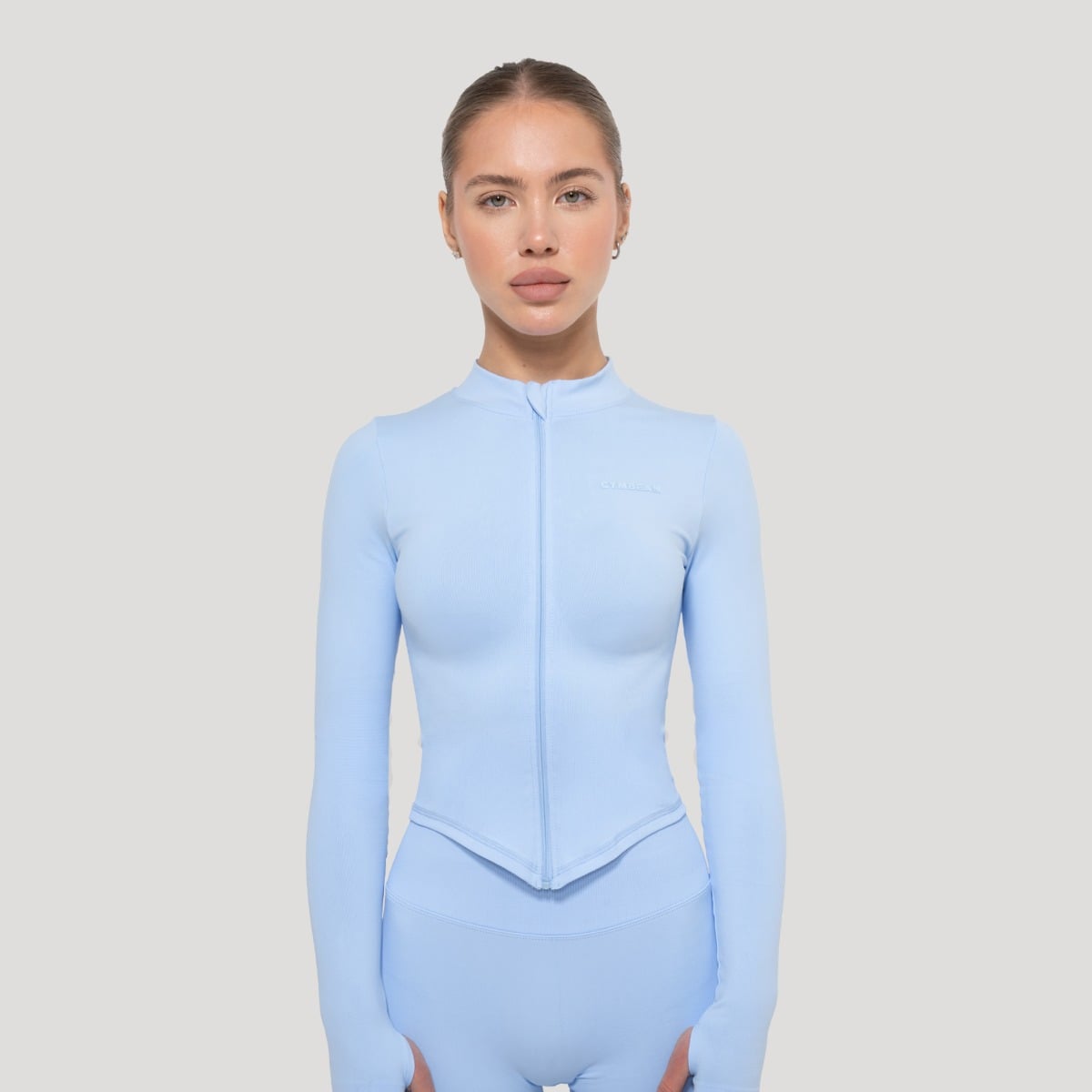 Ženski sportski top Luma Baby Blue - GymBeam