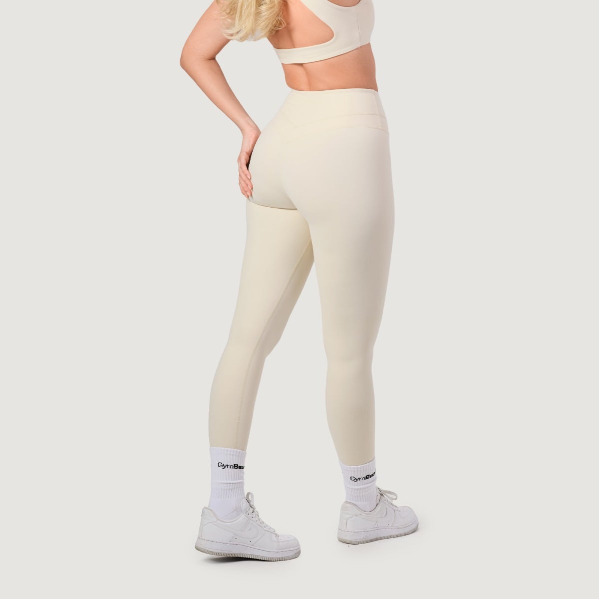 Women‘s NEO Leggings Almond - GymBeam