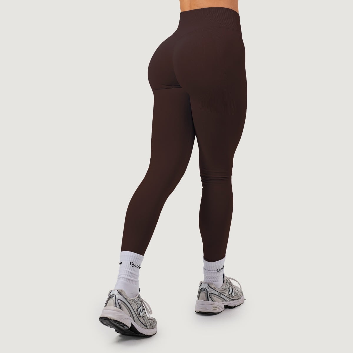 Women‘s NEO Seamless Leggings Mocha - GymBeam