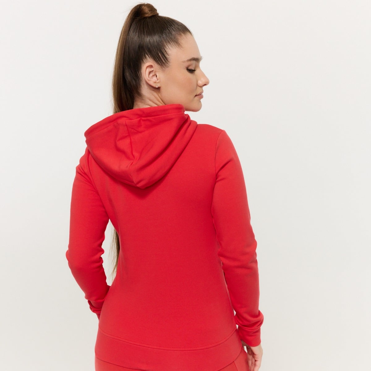 Ženska dukserica Limitless Hot Red - GymBeam