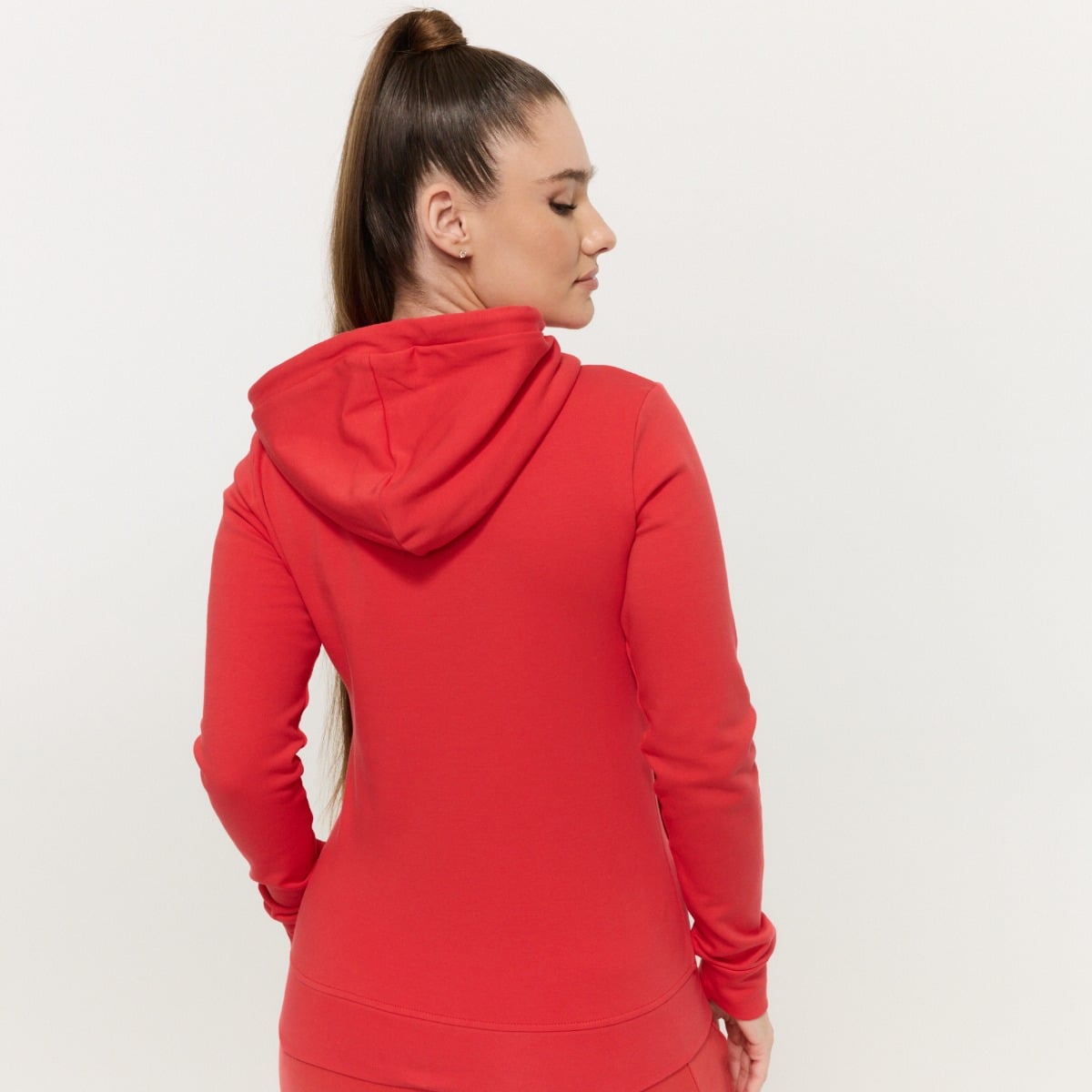 Ženska dukserica Limitless Hot Red - GymBeam