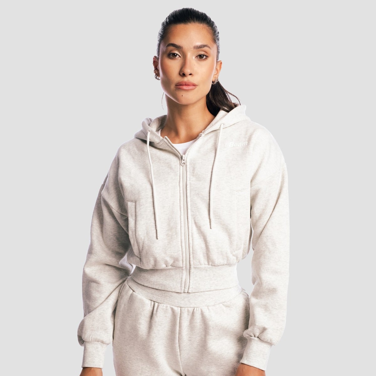 Ženska dukserica Zip Up Base Cloud - GymBeam