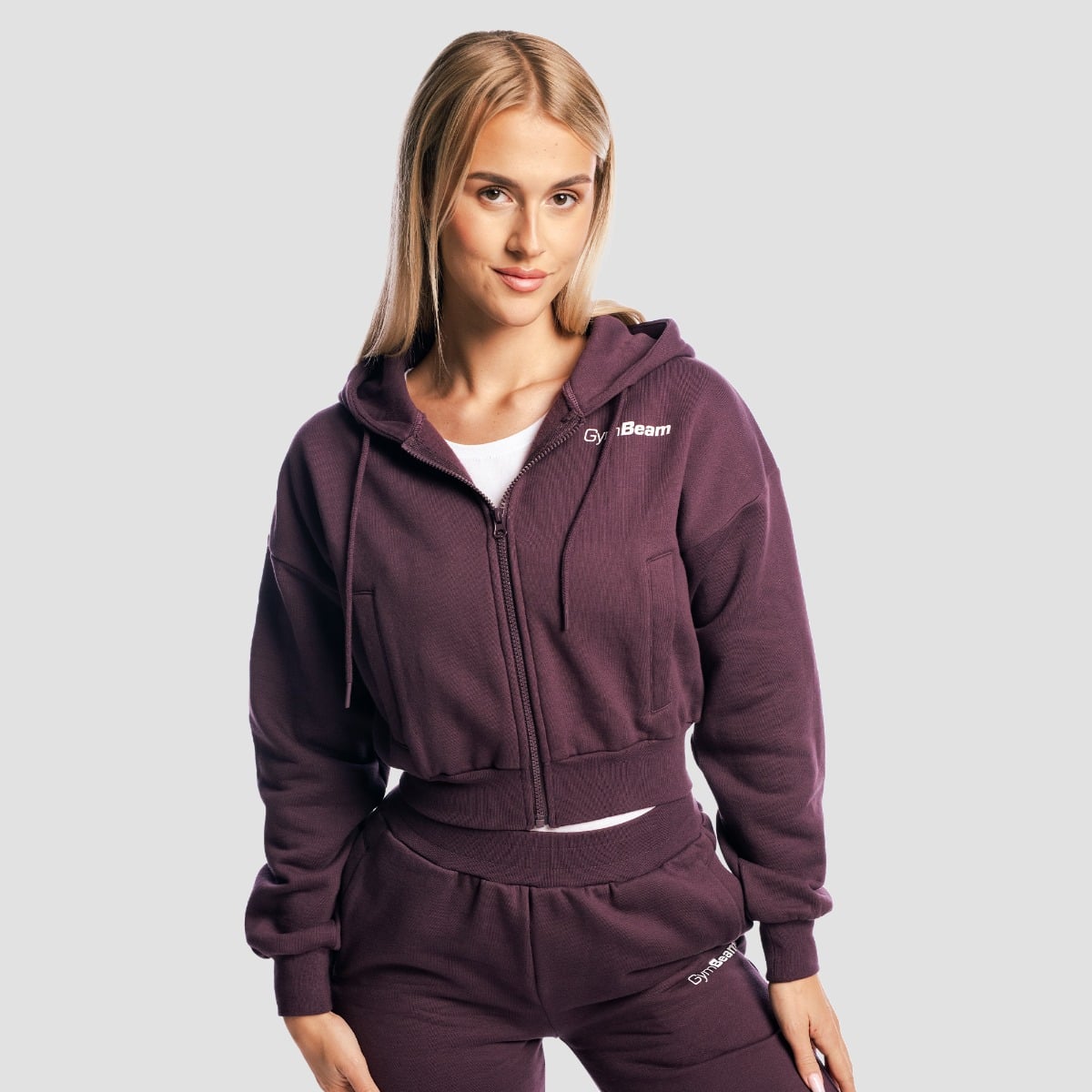Ženska dukserica Zip Up Base Eclipse - GymBeam