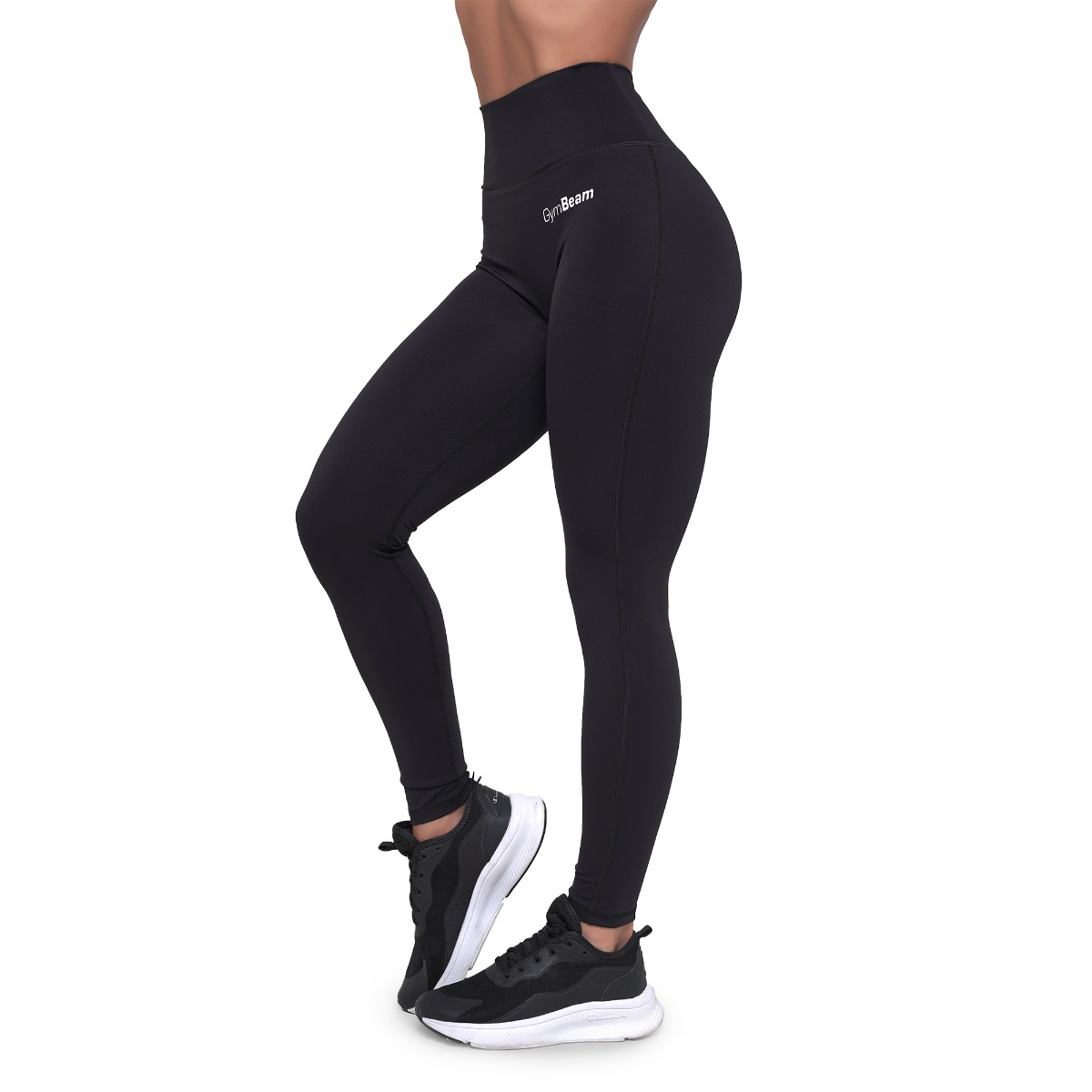 GymBeam Women‘s Essence Leggings Black - Veličina: M | Boja: Crna | Težina: 0,1732 g | Pakiranje: 80 · záber 6
