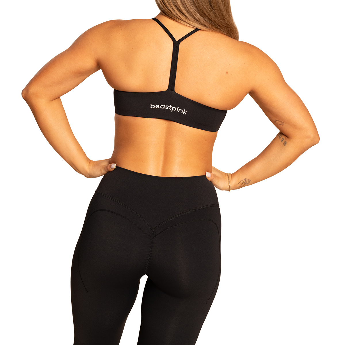 BeastPink Women‘s Grace Pants Black - Veličina: XS | Boja: Crna | Težina: 0,247 g | Pakiranje: 80 · záber 7