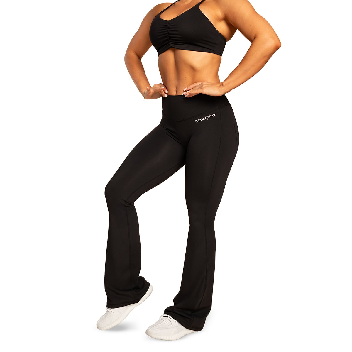BeastPink Women‘s Grace Pants Black - Veličina: XS | Boja: Crna | Težina: 0,247 g | Pakiranje: 80 · záber 9