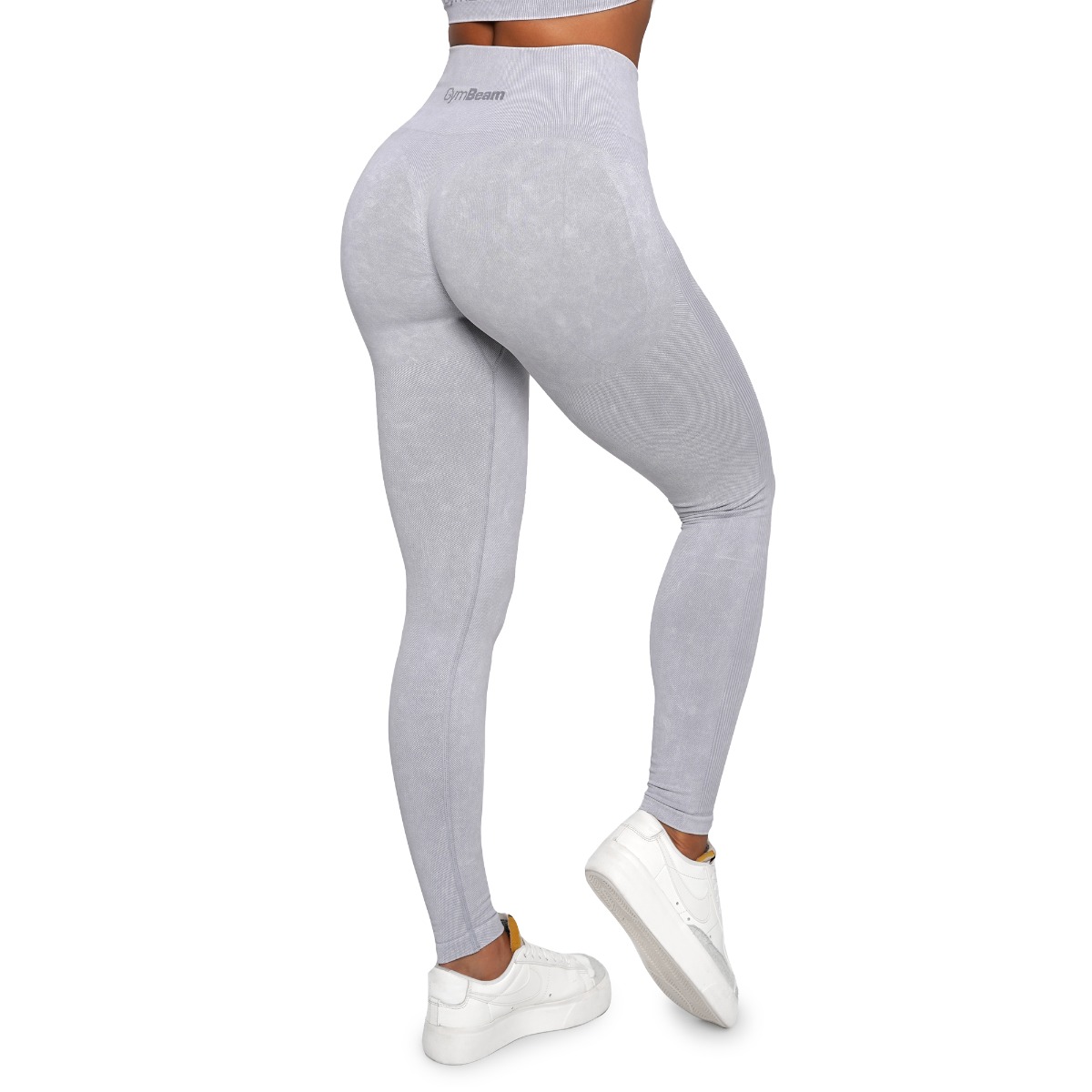 GymBeam Women‘s Lift Seamless Leggings Grey - Veličina: M | Boja: Sivá | Težina: 0,21 g | Pakiranje: 70 · záber 7