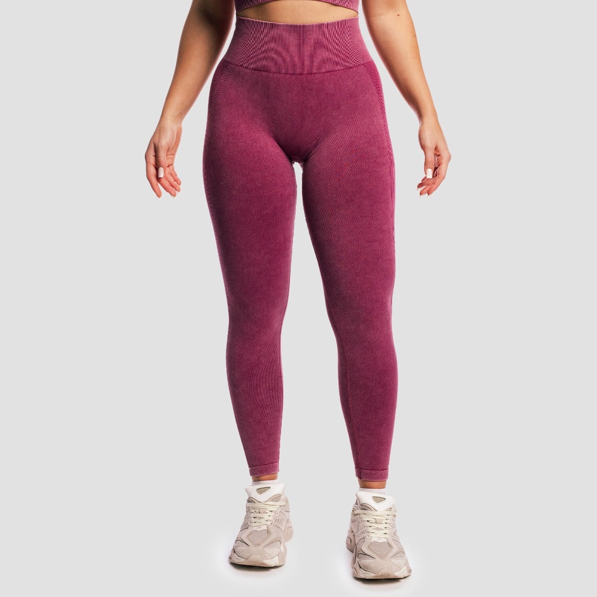 Ženske tajice Lift Seamless Plum - GymBeam