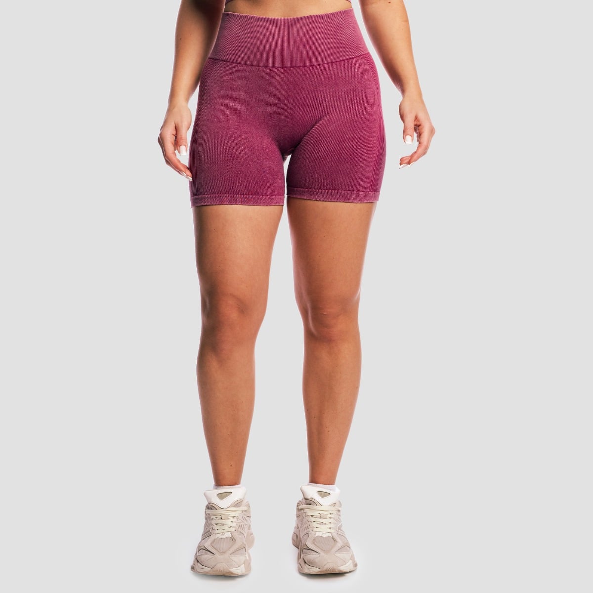 Ženske kratke hlače Lift Seamless Plum - GymBeam