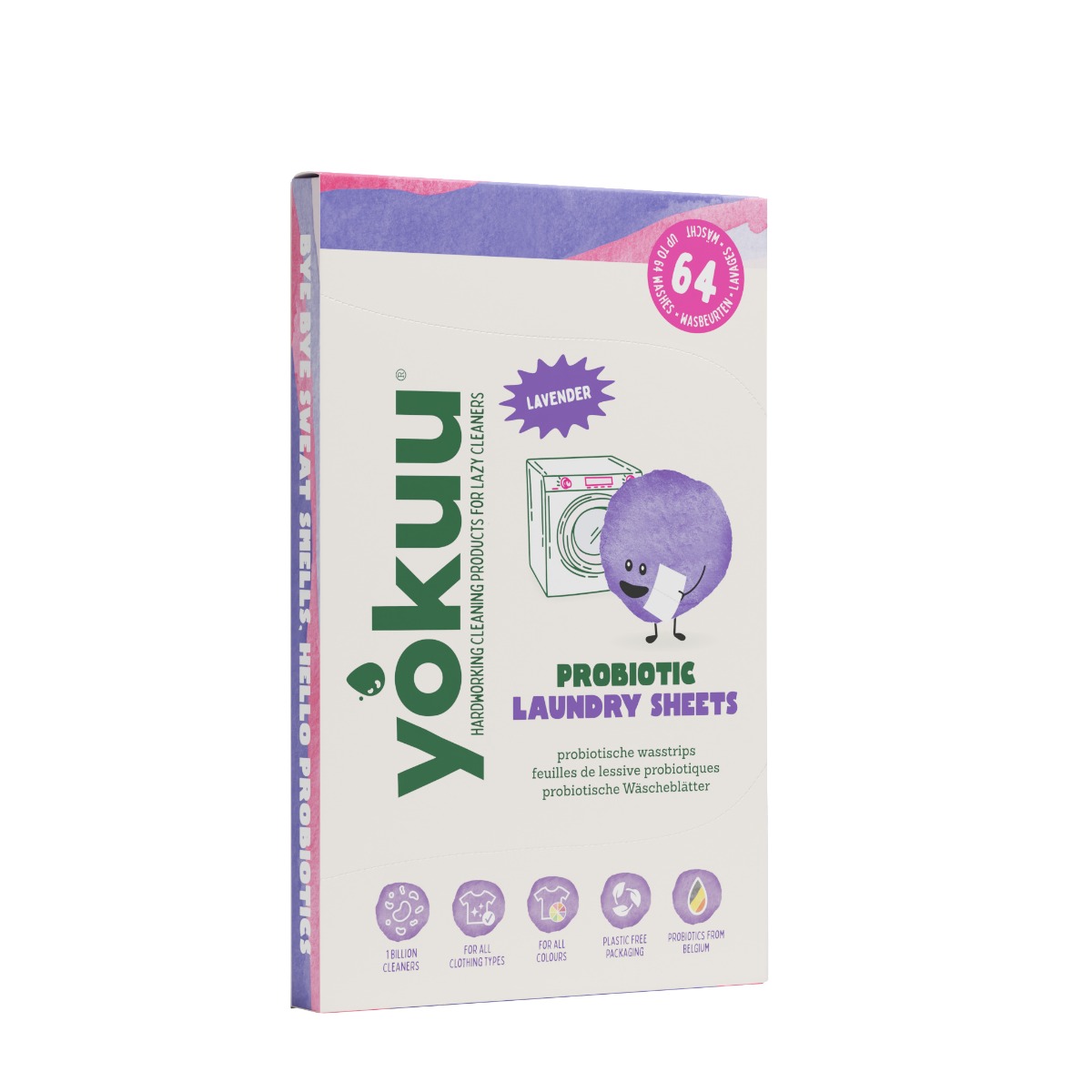 Papirnati ulošci za pranje - lavanda - Yokuu