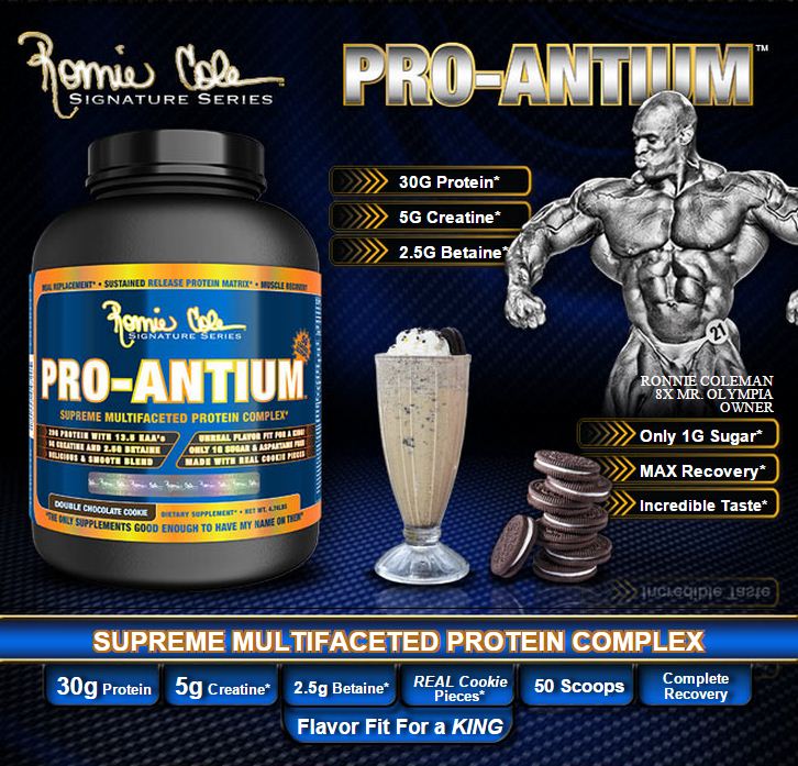 Протеин Pro-Antium 2550 г - Ronnie Coleman