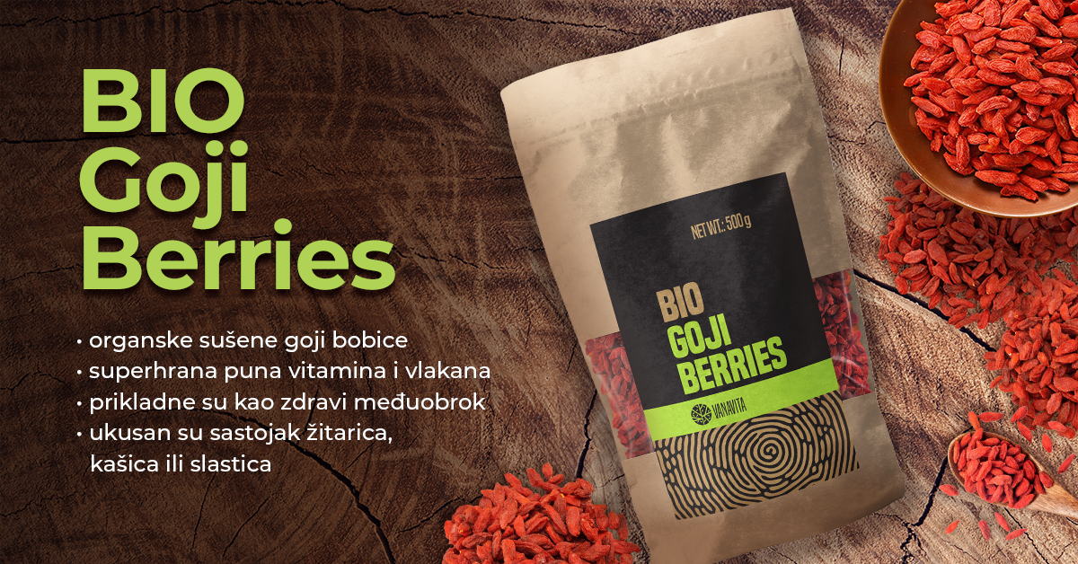 BIO Goji bobice - VanaVita